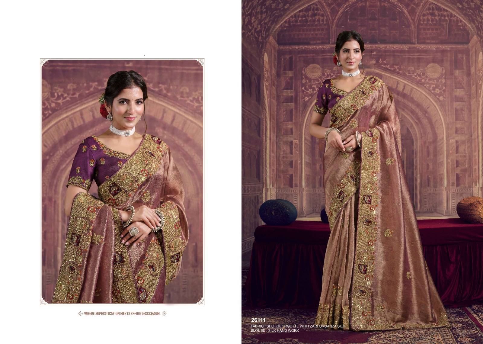 Mahotsav Mohmanthan 26100 Saree wholesale market